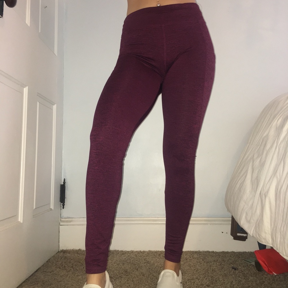 Purple Athletic Leggings